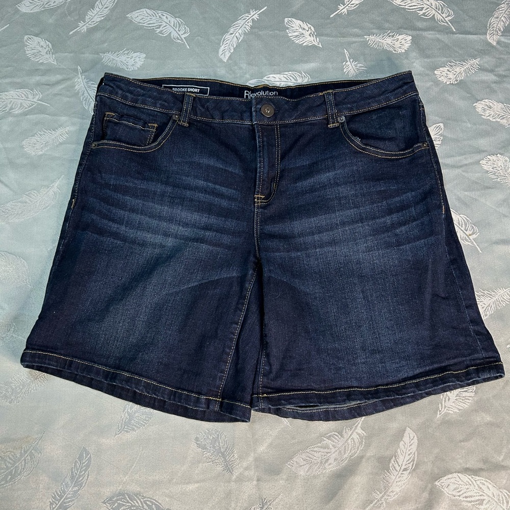 Revolution Women's Deep Indigo Jean Shorts